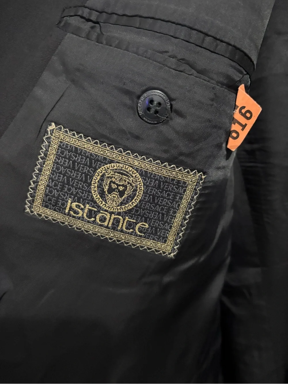 Istante Versace Blazer Size US 46 *flawed